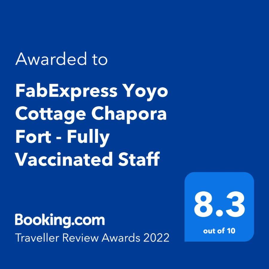 Fabhotel Yoyo Cottage With Pool - Nr Chapora Fort Vagator Exterior foto